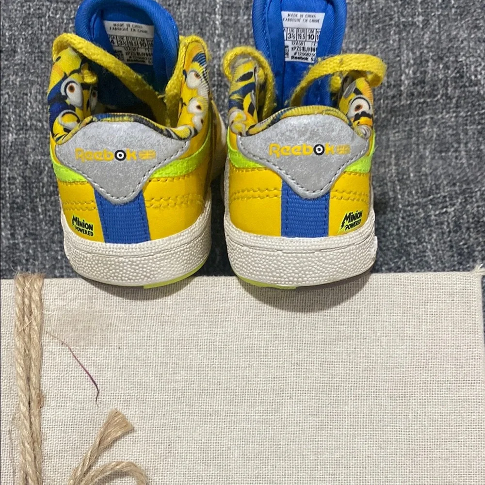 Reebok Kids minion Yellow Sneakers - Picture 3 of 6
